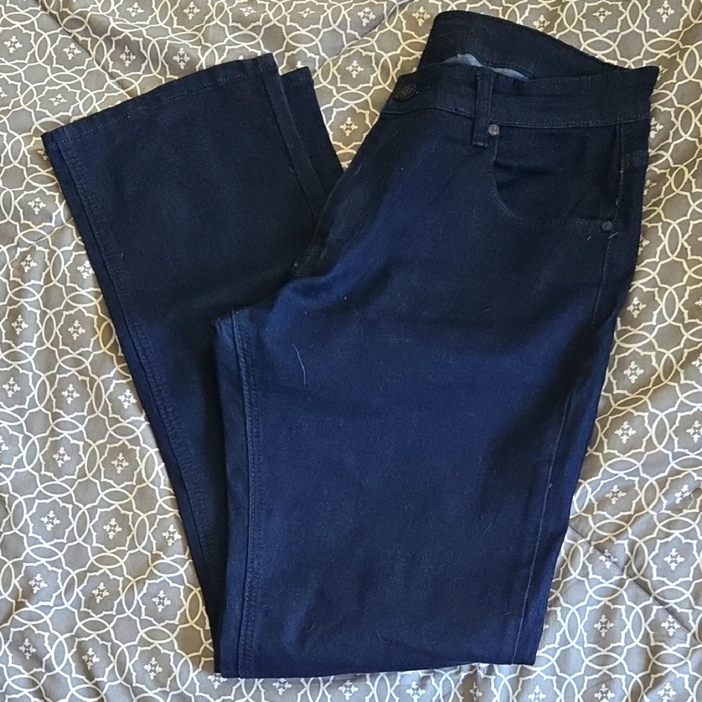 Perruzo Slim Fit Women's Dark Blue Jeans Size 10